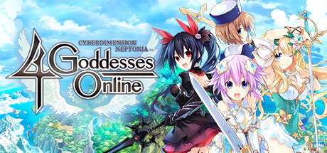 Cover image of  Cyberdimension Neptunia: 4 Goddesses Online