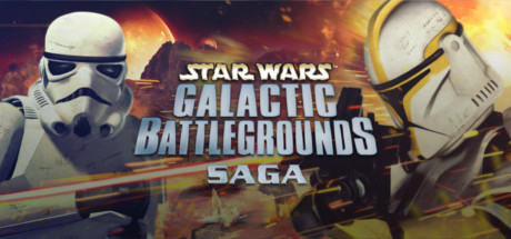 Cover image of  STAR WARS Galactic Battlegrounds Saga