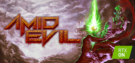 Cover image of  AMID EVIL