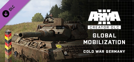 Cover des Steamspiels Arma 3 Creator DLC: Global Mobilization - Cold War Germany