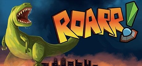 Cover des Steamspiels Roarr The Adventures of Rampage Rex