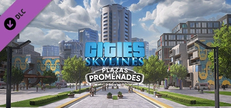 Cover des Steamspiels Cities: Skylines - Plazas & Promenades