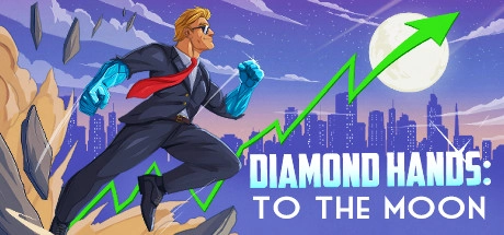 Cover des Steamspiels Diamond Hands: To The Moon