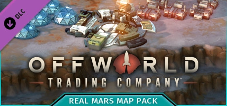 Cover des Steamspiels Offworld Trading Company - Real Mars Map Pack DLC