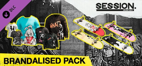 Cover des Steamspiels Session: Skate Sim Brandalised Pack