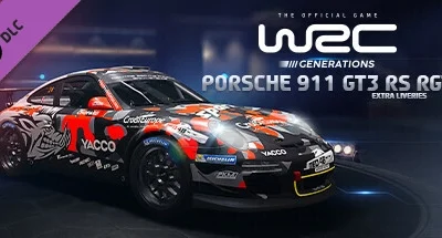 WRC Generations – Porsche 911 GT3 RS RGT Extra liveries